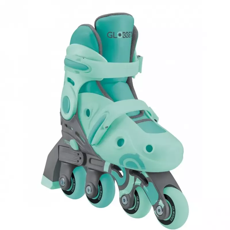 Skates GLOBBER Learning Skates 2 in 1 size 26–29 mint — adjustable children's learning skates