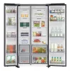 Samsung Series 6 RS70F65QEF side-by-side refrigerator Freestanding 659 L Black