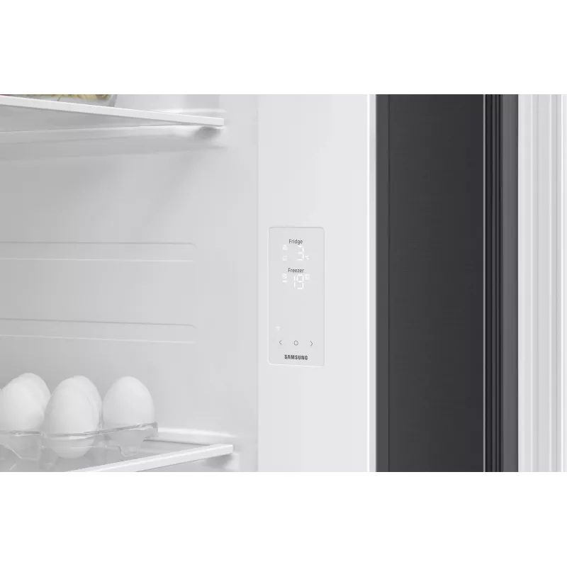 Samsung Series 6 RS70F65QEF side-by-side refrigerator Freestanding 659 L Black