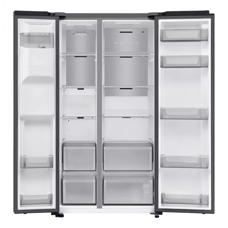 Samsung Series 7 RS70F66KCF side-by-side refrigerator Freestanding 634 L Black