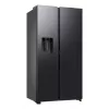 Samsung RS80F64KEF side-by-side refrigerator Freestanding 640 L Black