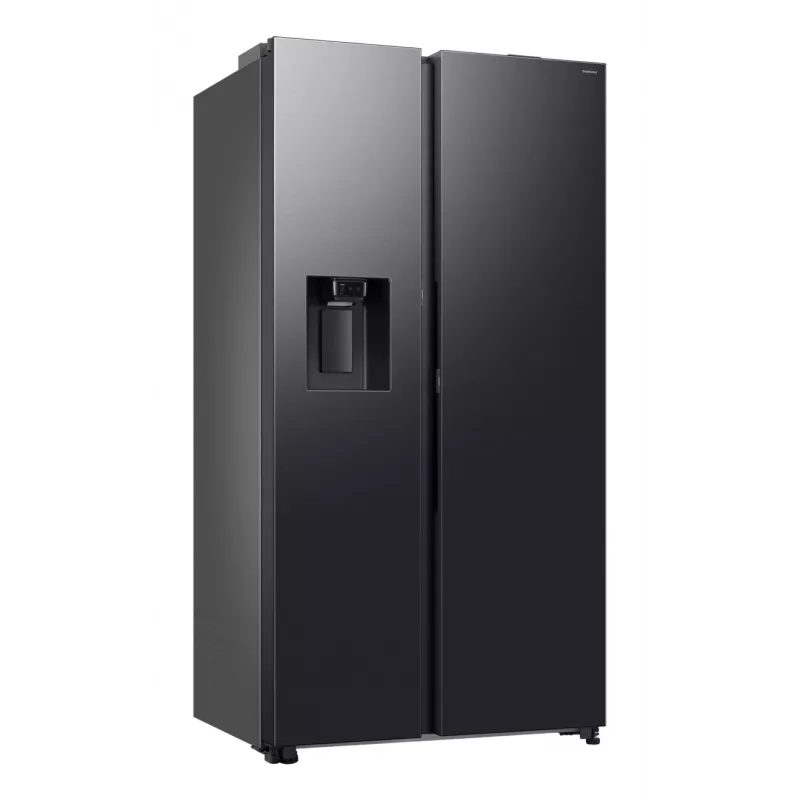 Samsung RS80F64KEF side-by-side refrigerator Freestanding 640 L Black