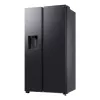 Samsung RS80F64KEF side-by-side refrigerator Freestanding 640 L Black