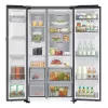 Samsung RS80F64KEF side-by-side refrigerator Freestanding 640 L Black