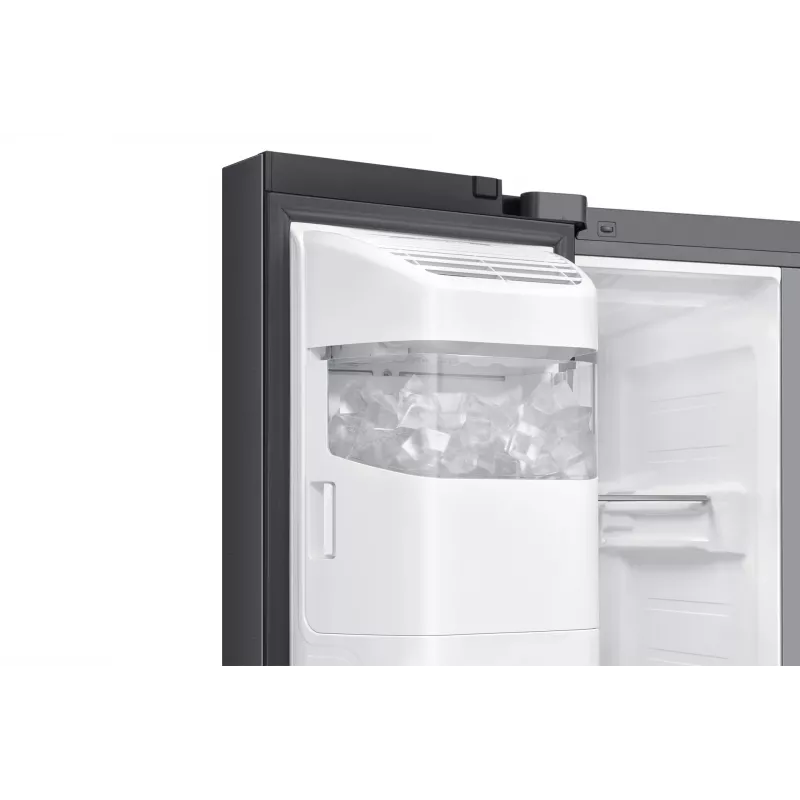 Samsung RS80F64KEF side-by-side refrigerator Freestanding 640 L Black