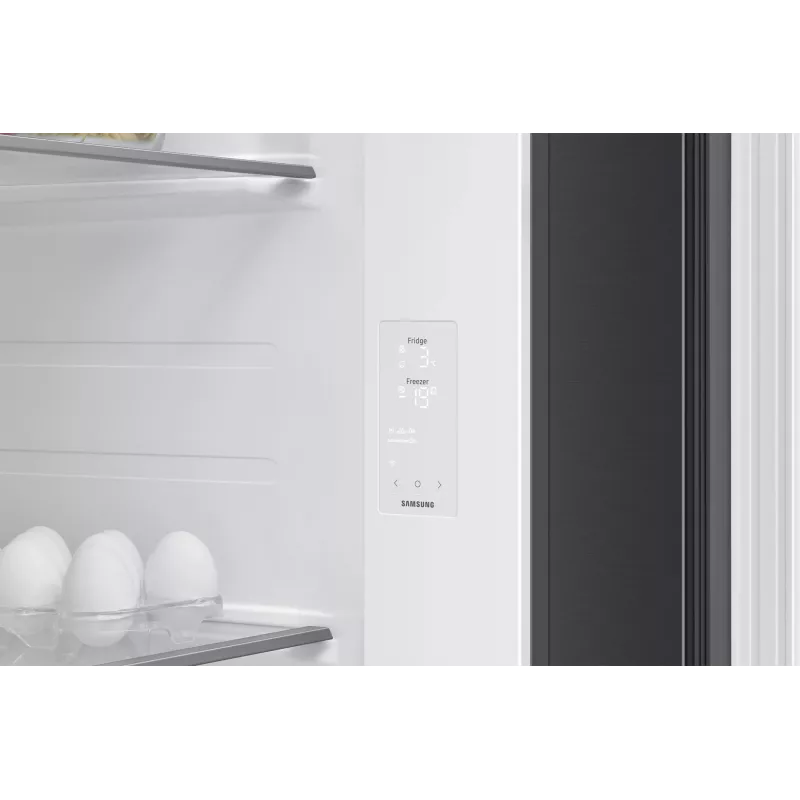 Samsung RS80F64KEF side-by-side refrigerator Freestanding 640 L Black