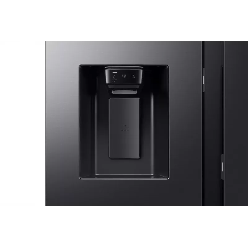 Samsung RS80F64KEF side-by-side refrigerator Freestanding 640 L Black