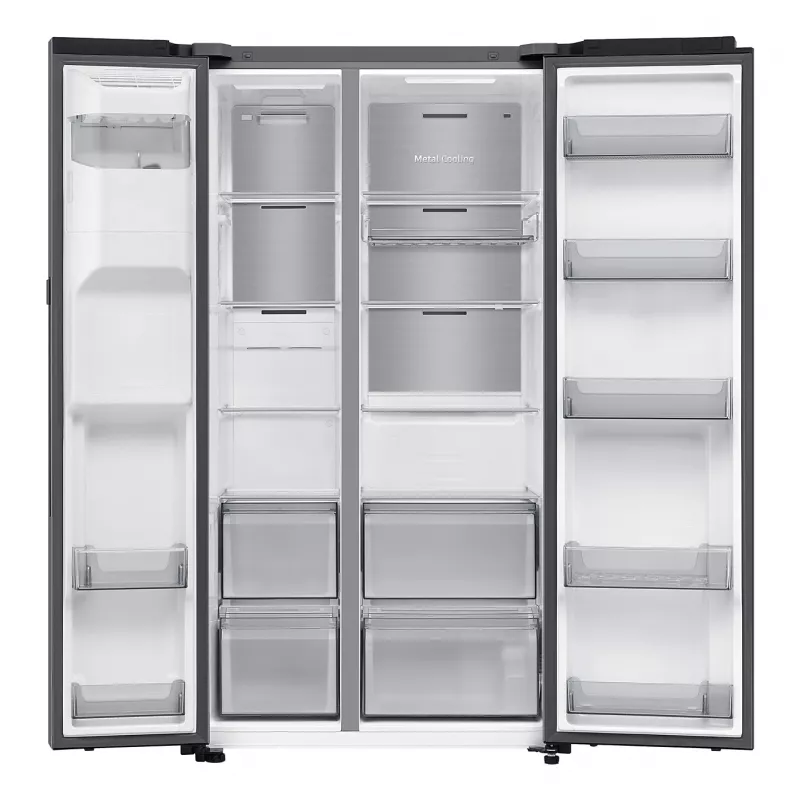 Samsung Series 9 RS90F64EDT side-by-side refrigerator Freestanding 621 L Stainless steel