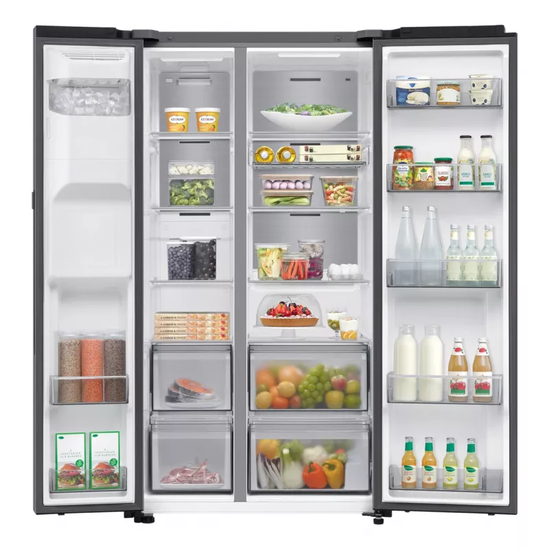 Samsung Series 9 RS90F64EDT side-by-side refrigerator Freestanding 621 L Stainless steel