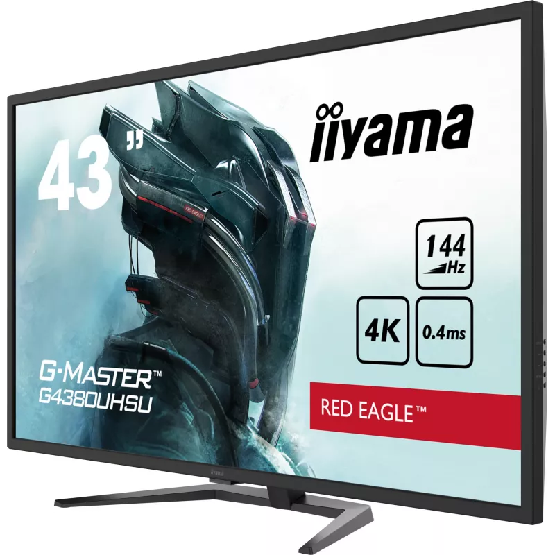 iiyama G-MASTER G4380UHSU-B1 computer monitor 108 cm (42.5 inch) 3840 x 2160 pixels 4K Ultra HD LED Black