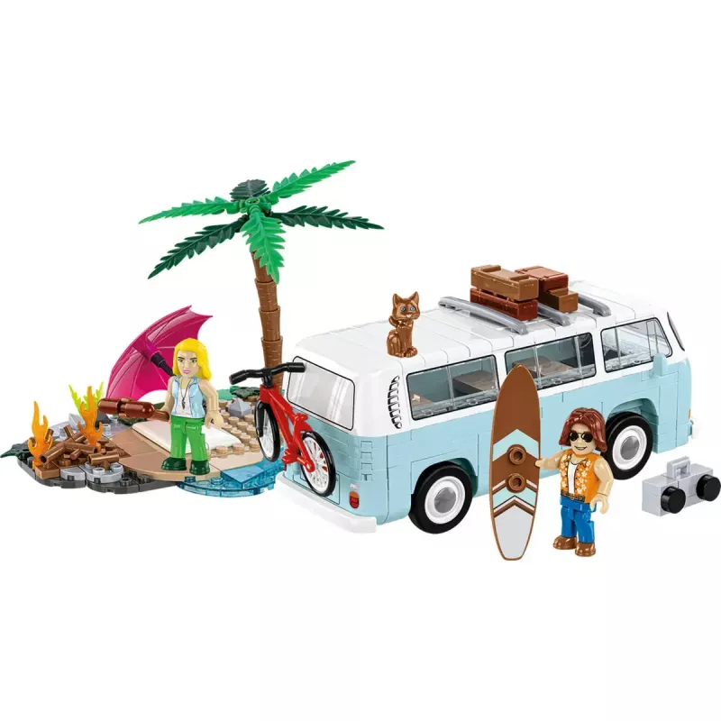 Construction toy Cobi Volkswagen T2a scale 1:35 model kit — collectible brick set