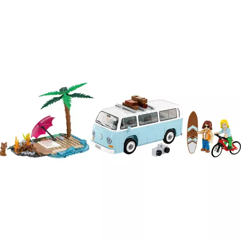 Construction toy Cobi Volkswagen T2a scale 1:35 model kit — collectible brick set