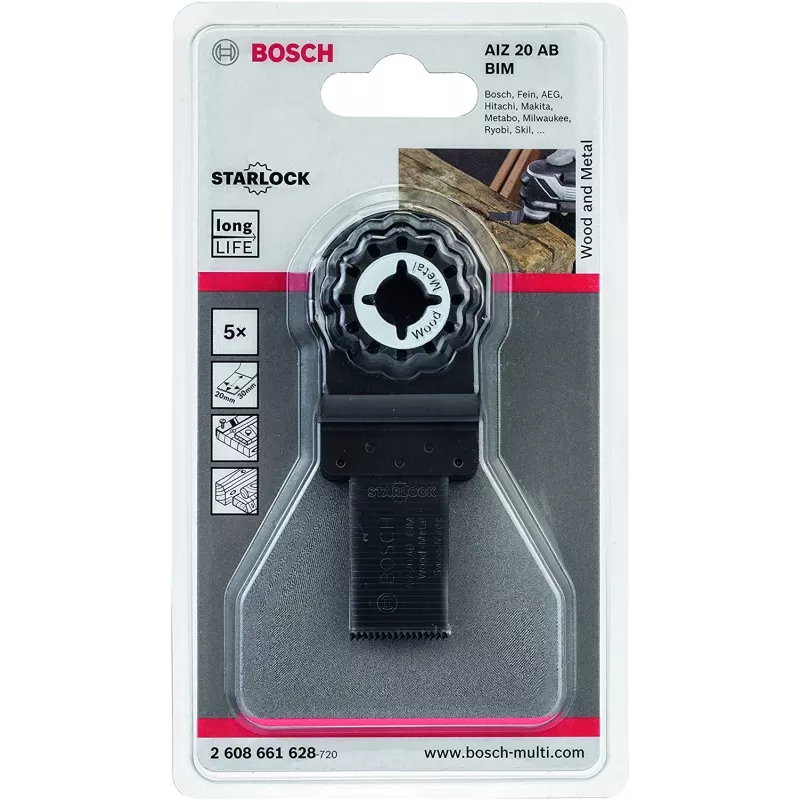 Multifunction Tool Attachment Bosch 2608661628 Compatible with Bosch Tools
