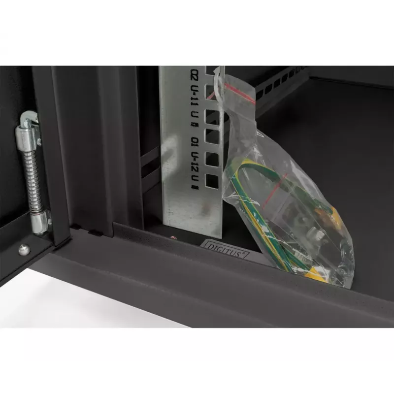 Wall mounted rack Digitus DN-19 07-U-EC-SW 600x450 mm