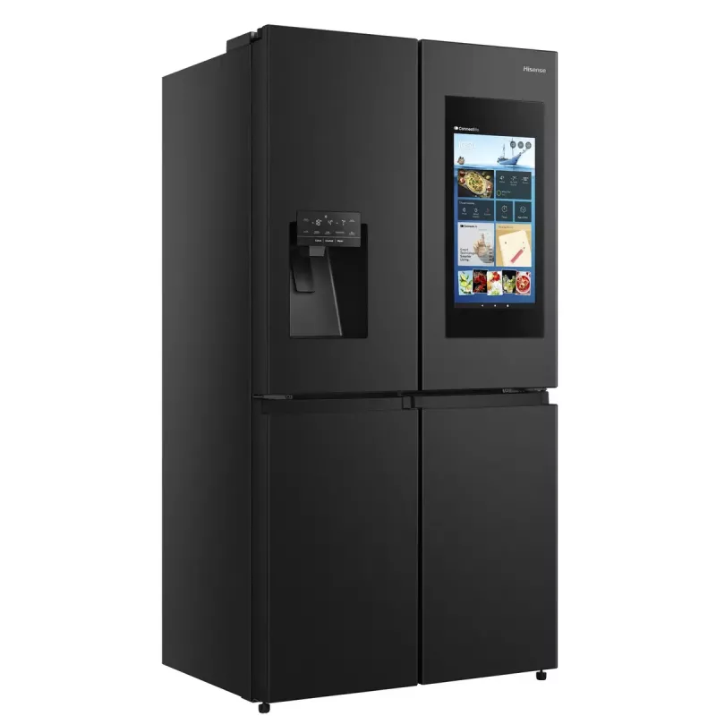 Hisense Cross door refrigerator RQ760N4IFE – Freestanding multi-door, 577 L total capacity, Black