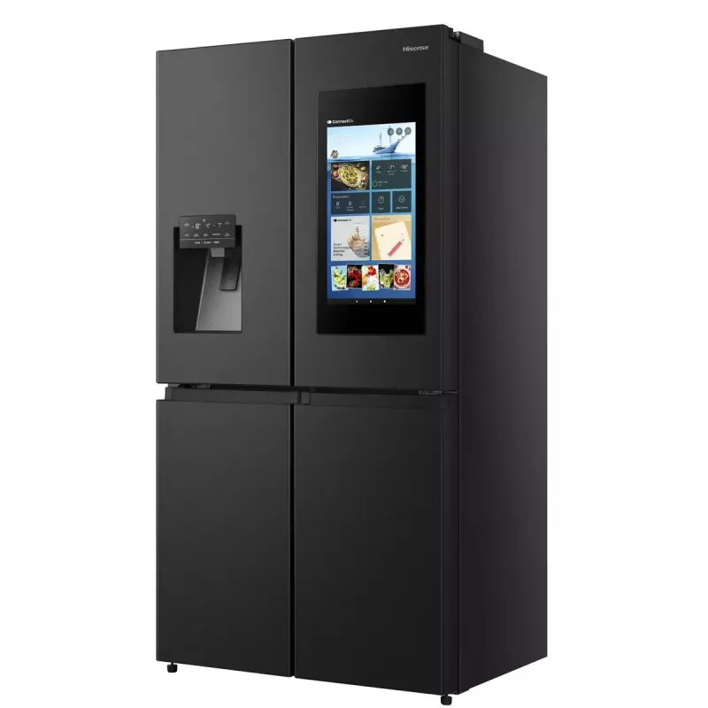 Hisense Cross door refrigerator RQ760N4IFE – Freestanding multi-door, 577 L total capacity, Black