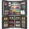 Hisense Cross door refrigerator RQ760N4IFE – Freestanding multi-door, 577 L total capacity, Black