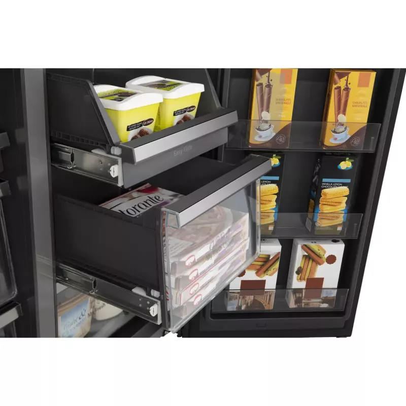 Hisense Cross door refrigerator RQ760N4IFE – Freestanding multi-door, 577 L total capacity, Black