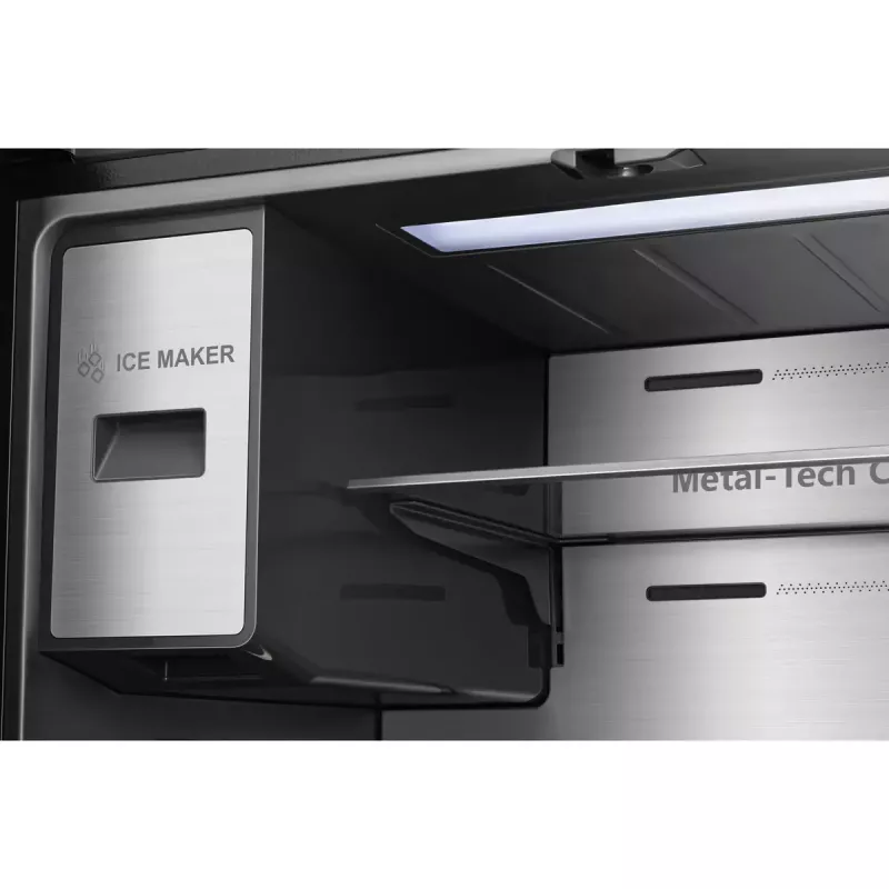 Hisense Cross door refrigerator RQ760N4IFE – Freestanding multi-door, 577 L total capacity, Black