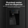 Hisense Cross door refrigerator RQ760N4IFE – Freestanding multi-door, 577 L total capacity, Black