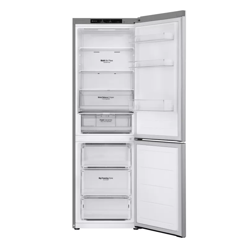 LG GBV3100CPY.APYQEUR fridge-freezer Freestanding 344 L Silver