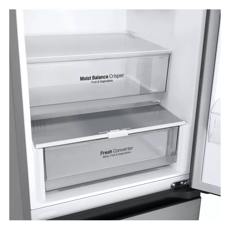LG GBV3100CPY.APYQEUR fridge-freezer Freestanding 344 L Silver