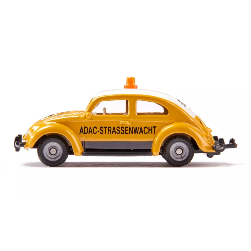 Classic car model Usorteret VW Beetle ADAC, preassembled, 78×38×29 mm