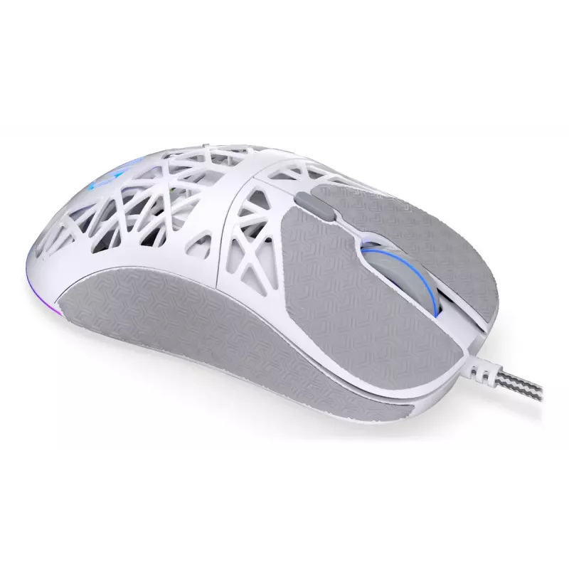 Wired gaming mouse ENDORFY LIV Onyx White — ambidextrous, optical 12000 DPI, 6 buttons, 1.8 m cable