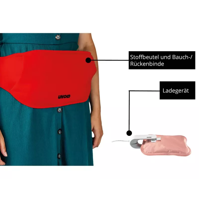 Unold 86013 electric hot-water bottle 380 W Red