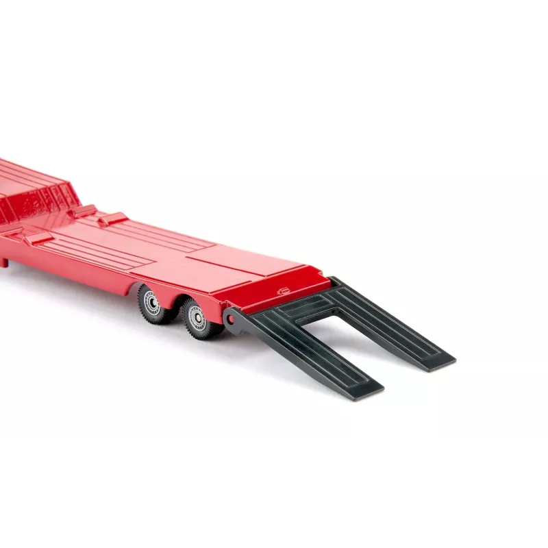 Siku MAN truck with road roller, Truck/Trailer model, 1:87, MAN, Boy/Girl, Metal, Plastic, Red, Yellow