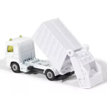 Toy vehicle set Siku Municipal: road sweeper and garbage truck, metal/plastic, white, age 3+