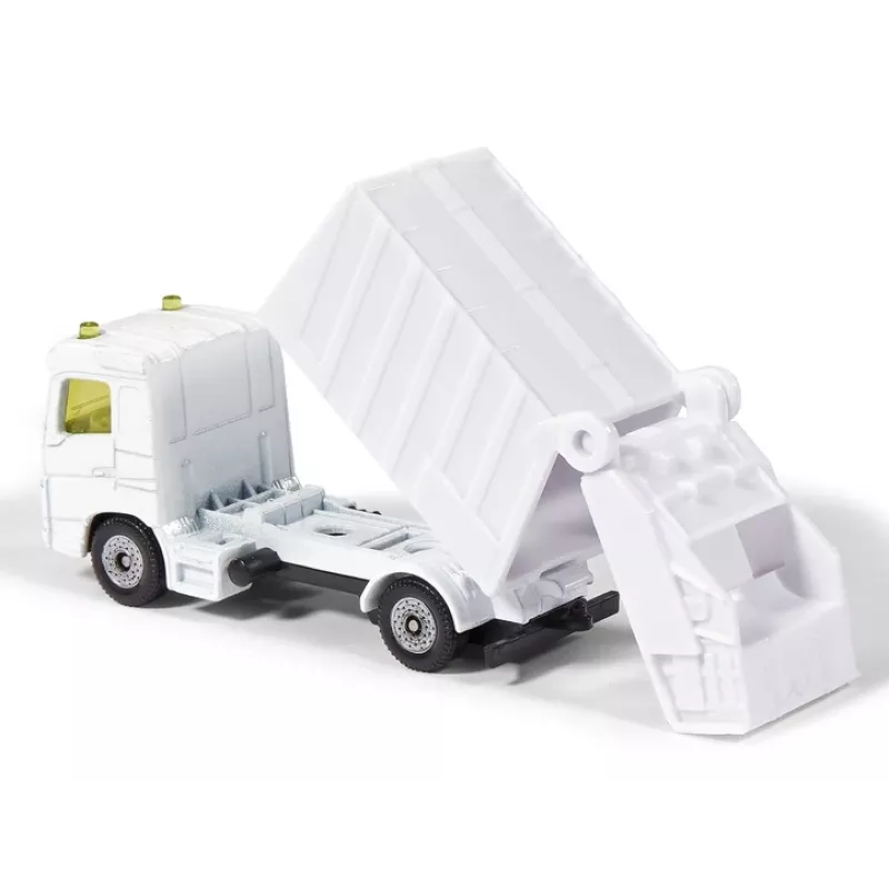 Toy vehicle set Siku Municipal: road sweeper and garbage truck, metal/plastic, white, age 3+