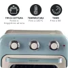 Ariete 4632 Air fryer and oven Vintage, 1400W, 2in1, Capacity 16L, Accessories included, Timer 60 minutes, Double glass, blue