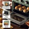 Ariete 4632 Air fryer and oven Vintage, 1400W, 2in1, Capacity 16L, Accessories included, Timer 60 minutes, Double glass, Green