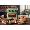Ariete 4632 Air fryer and oven Vintage, 1400W, 2in1, Capacity 16L, Accessories included, Timer 60 minutes, Double glass, Green