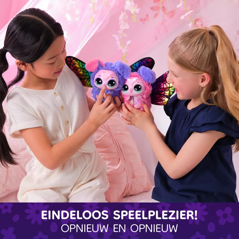 Hatchimals Bloomables by , Puppyfly Surprise Interactive Toy & Flower with Repeatable Reveal & Transformation, 100+ Sounds & Reactions (Styles Vary), Kids Toys for Girls & Boys