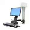 Ergotron 200 Series Combo Arm 61 cm (24 inch) Wall Black