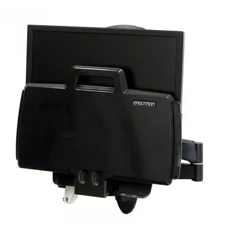 Ergotron 200 Series Combo Arm 61 cm (24 inch) Wall Black