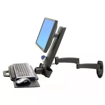 Ergotron 200 Series Combo Arm 61 cm (24 inch) Wall Black