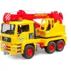 Toy crane truck BRUDER MAN TGA model 01054, scale toy vehicle for play