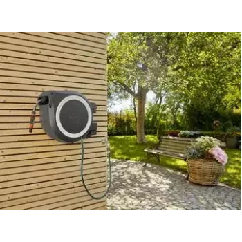 Wall-mounted reel Gardena RollUp L