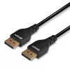 Lindy 1m Slim DisplayPort 1.4 Cable, 1 m, DisplayPort, DisplayPort, Male, Male, 7680 x 4320 pixels