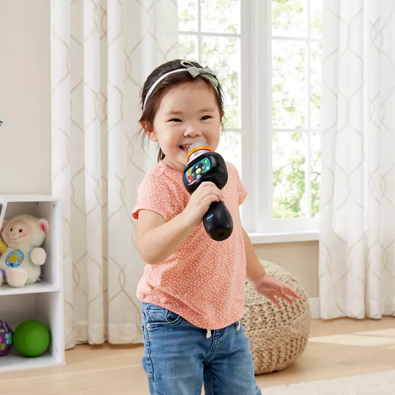 VTech Baby Magisches Singspaß-Mikrofon, Toy microphone, 2 yr(s), AAA, 200 g, Black