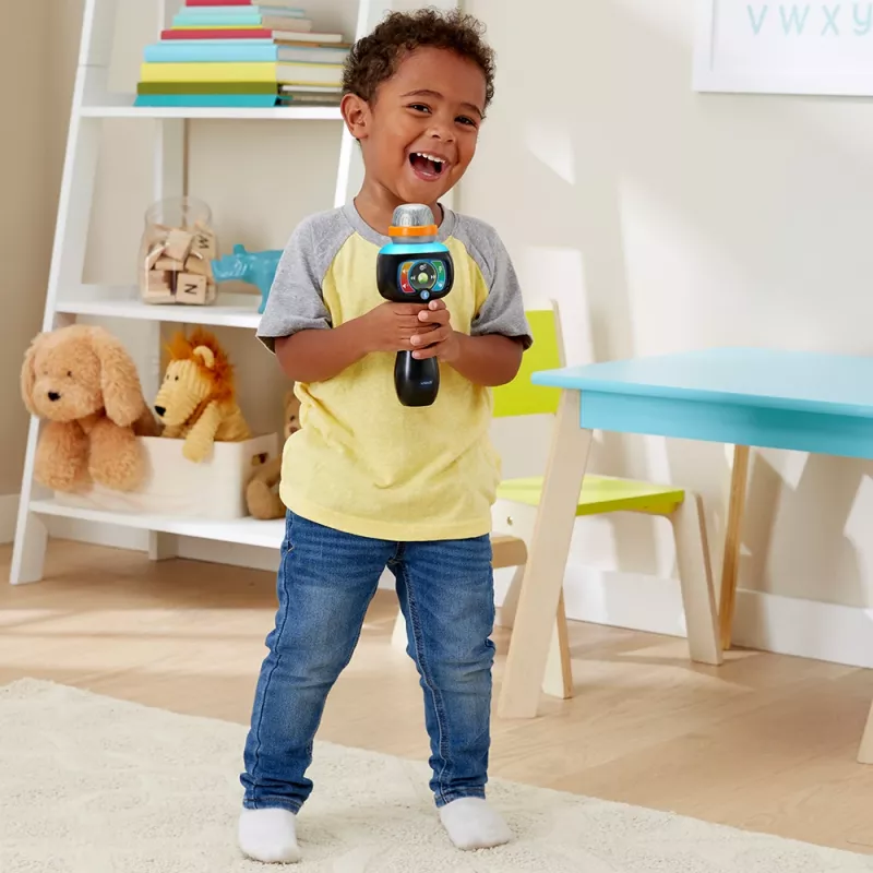VTech Baby Magisches Singspaß-Mikrofon, Toy microphone, 2 yr(s), AAA, 200 g, Black