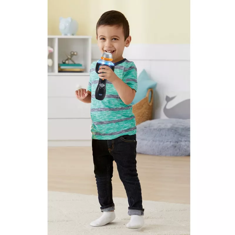 VTech Baby Magisches Singspaß-Mikrofon, Toy microphone, 2 yr(s), AAA, 200 g, Black