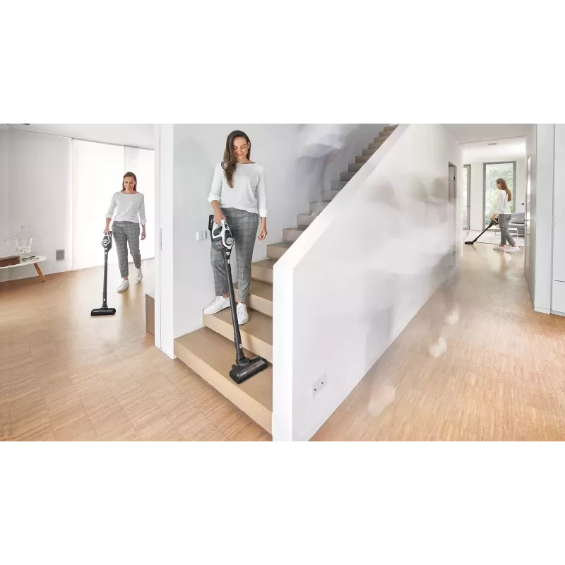 Bosch Serie 8 BSS825ALL stick vacuum/electric broom Battery Dry Bagless Black, White 5 Ah