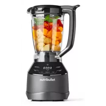 Food processor NUTRIBULLET NBF580B — 1500 W, 1.8 L bowl, black, stainless steel blades