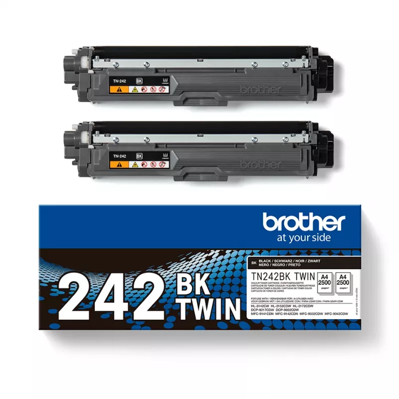 Toner Cartridge Brother TN-242BKTWIN 3000 pages Black