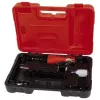 Power screwdriver EINHELL TC-PR 68 — pneumatic, 68 N·m torque, 160 RPM, straight handle, 7 bits, 252×350×83 mm, black/red