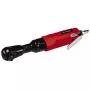 Power screwdriver EINHELL TC-PR 68 — pneumatic, 68 N·m torque, 160 RPM, straight handle, 7 bits, 252×350×83 mm, black/red